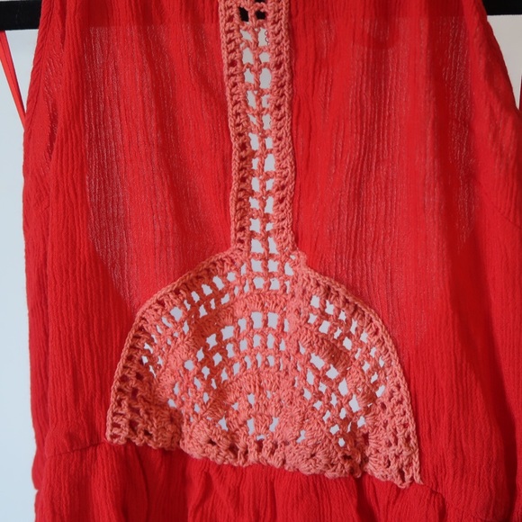 Red romper - Picture 3 of 3